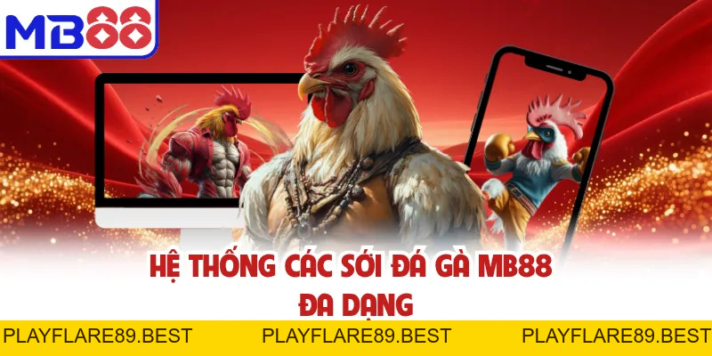 Đá Gà MB88 - Kèo Cược Minh Bạch Và Trường Gà Đa Dạng - playflare89