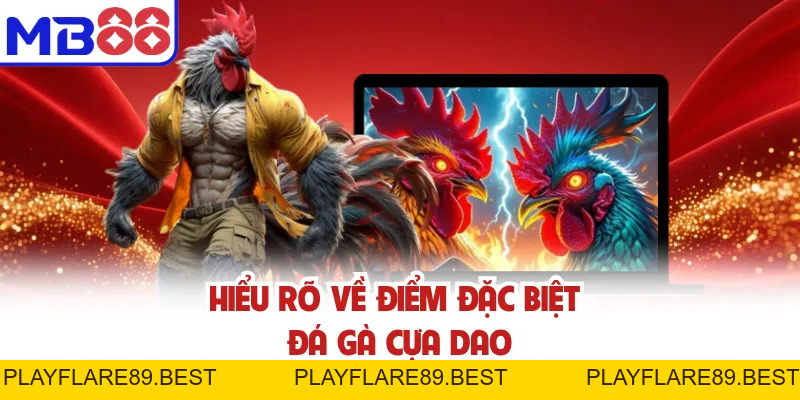 Đá Gà Cựa Dao MB88 - Chiến Kê Ra Đòn Kết Thúc Trong Tích Tắc - playflare89