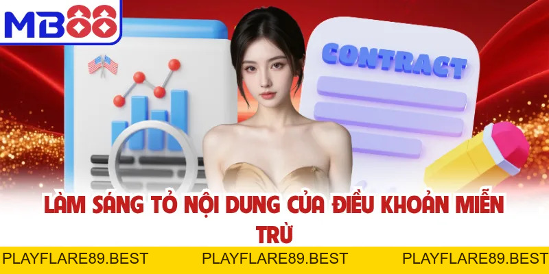 Miễn trừ trách nhiệm - Hiểu rõ để tránh rủi ro cá cược MB88 - playflare89